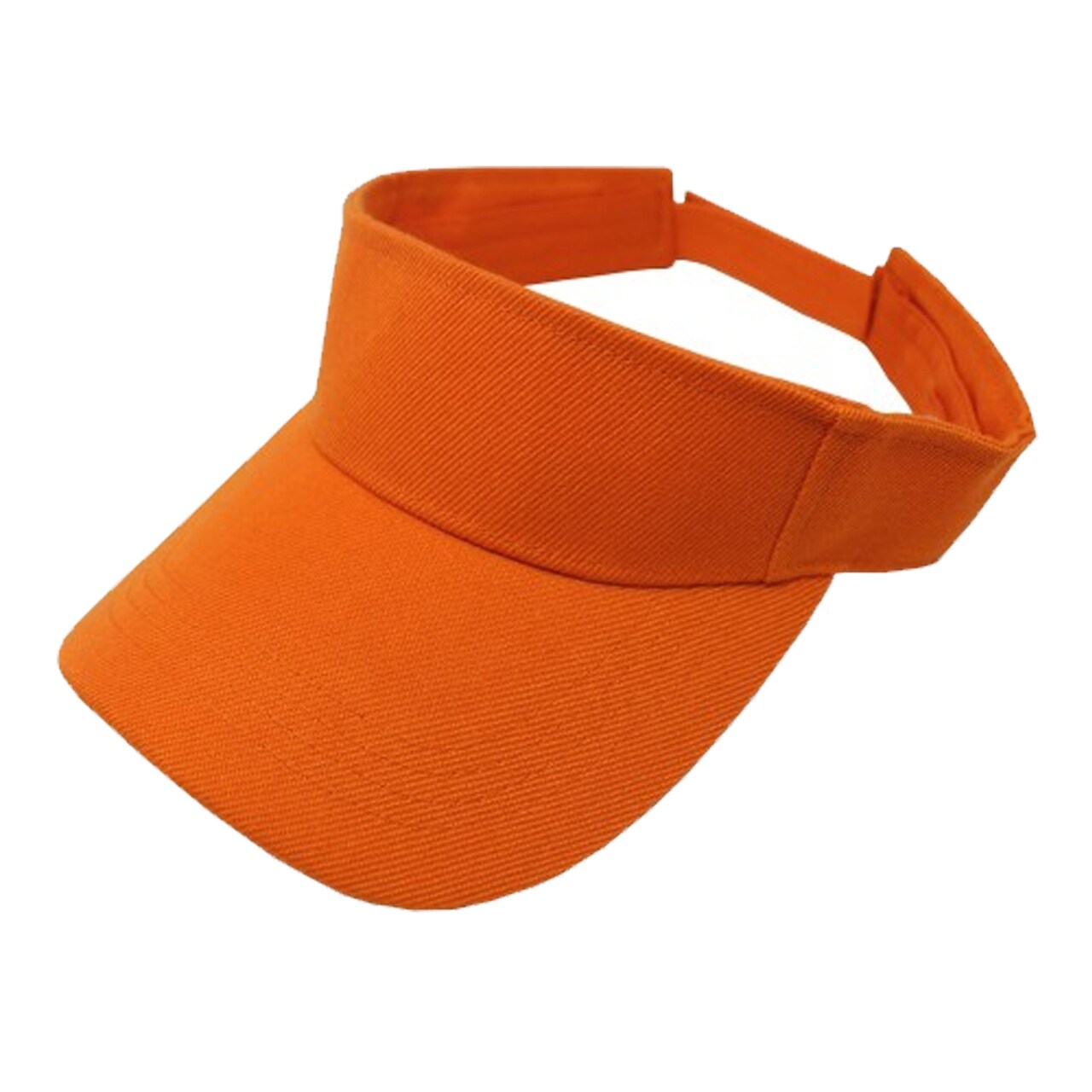 6 Pack Sun Visor Adjustable Cap Hat Athletic Wear - One Dozen